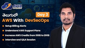 AWS & DevSecOps – Day 3 | AWS Support Plans, Billing Alerts, IAM User Creation