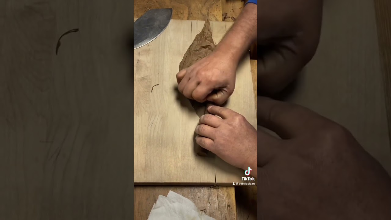 HOW TO ROLL A CIGAR TUTORIAL (PART 2)