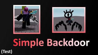 Simple Backdoor / Server Side
