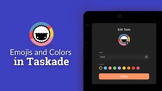 How to customize workspace icon and colors in Taskade