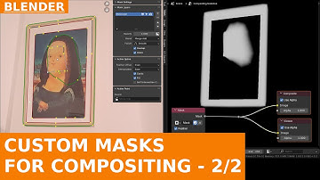 How to Create Custom Masks for Compositing in Blender - Tutorial 2/2