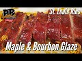 Smoked Maple Bourbon St. Louis Ribs | Traeger Pellet Smoker