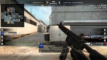CSGO 1v3 cache all hs 4k