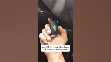 How To Start A 2020 Range Rover Evoque Using The Emergency Start Function