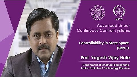 Controllability in State Space (Part-I)