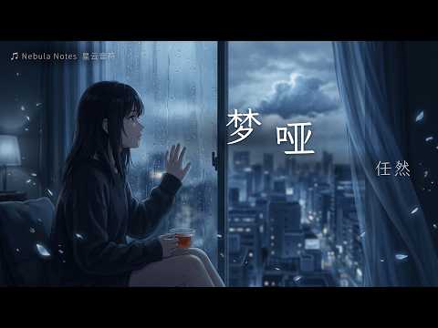 任然《梦哑》— 歌词版 Lyrics vedio "又一遍 又一遍 思绪万千在夏日尽头的你 能否回忆起在初时的时夜" #伤感 #华语