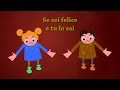 Se sei felice tu lo sai etc. | La più grande raccolta di canzoni per bambini piccoli