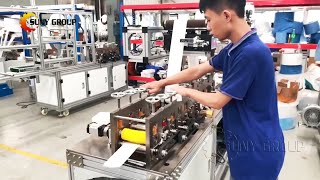 Suny Group Elastic EarLoop Disposable Mask Making Machine.