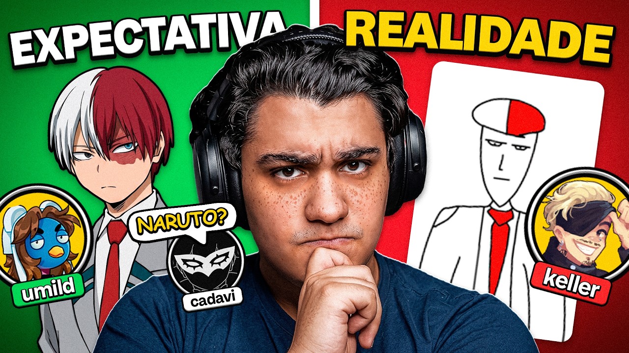 EU FALO E ELES DESENHAM (ft. Umild, Keller e Cadavi)