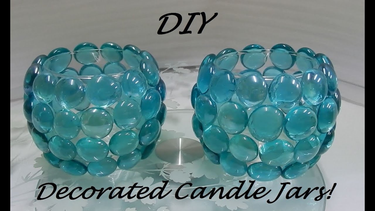 DIY Decorated Candle Jars!