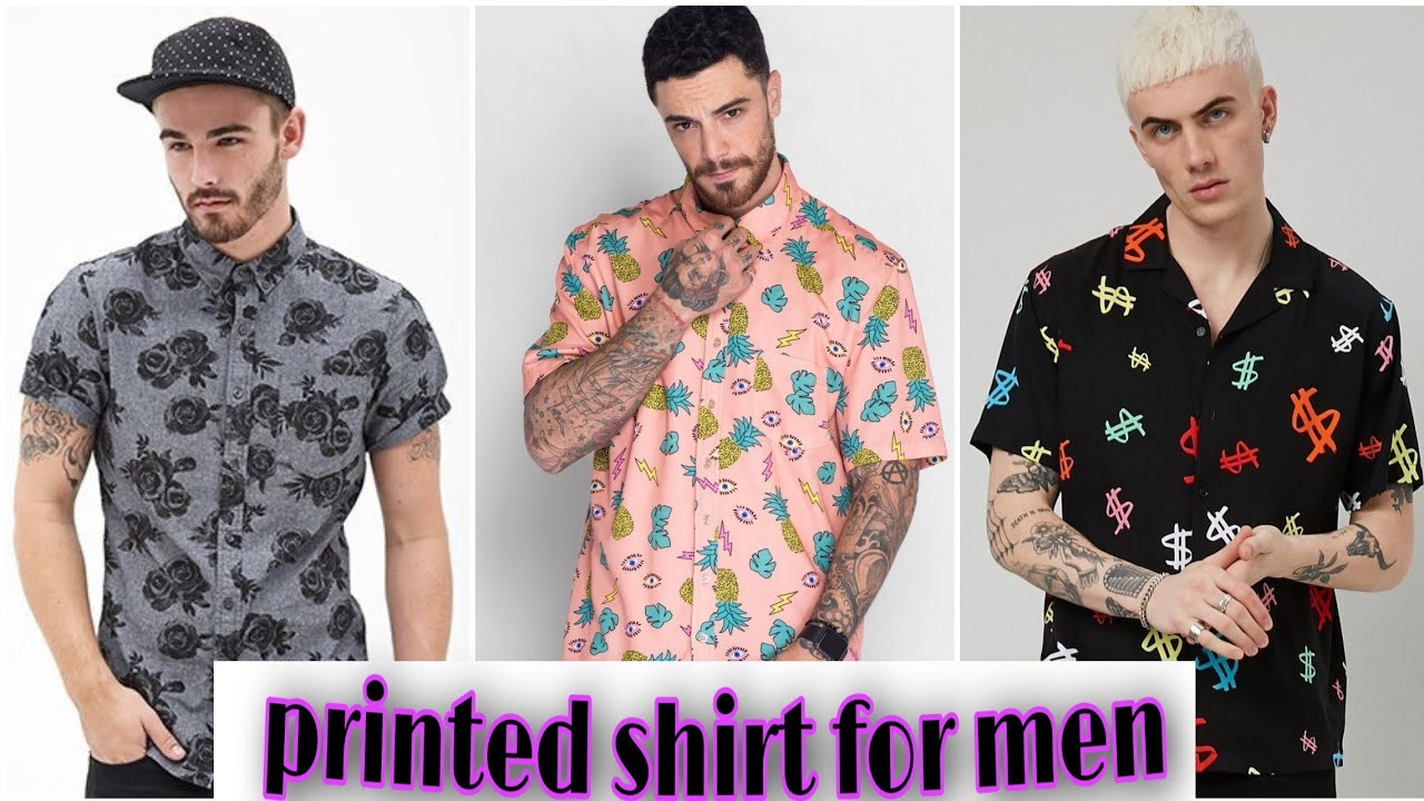 How to Style Printed Shirts/Men's Fashion/summer outfit ideas - YouTube