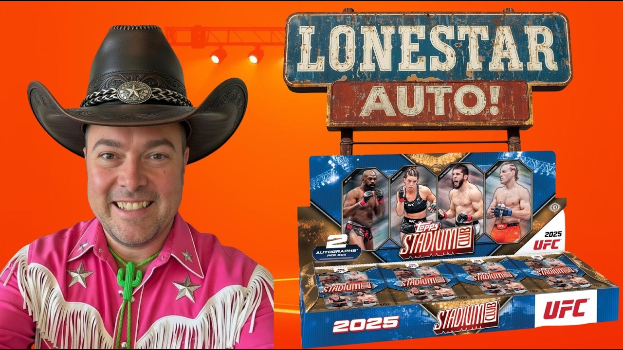 BOOM! Lonestar Auto, Triumvirate & Alternate Image Triple Threat in Stadium Club UFC!