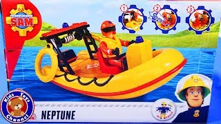 Fireman Sam Neptune Boat Skip Sea Water Lighthousekids Toys Channel