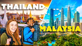 WE&#39;RE IN MALAYSIA! Flying From Thailand To Kuala Lumpur 🇲🇾