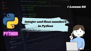 Integer and float numbers in Python #python
