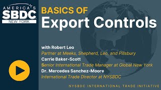 Basics of Export Controls Net Worth