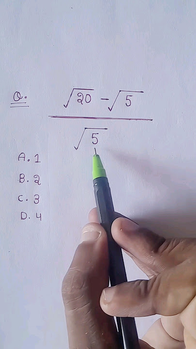Simplify square root maths || #shorts #math