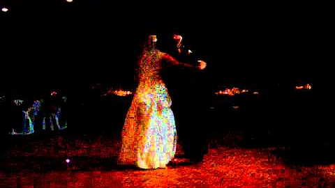 Scott and Kelly Tope's first dance, 2nd angle