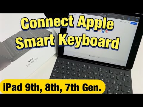 iPad 9th, 8th, 7th gen: How to Connect Apple Smart Keyboard