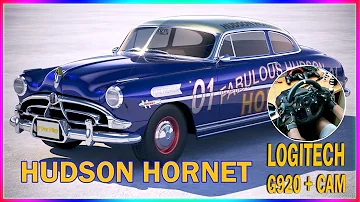 Hudson Hornet | Forza Horizon 4 Free Roam W/ Friends Logitech G920 + manual shifter