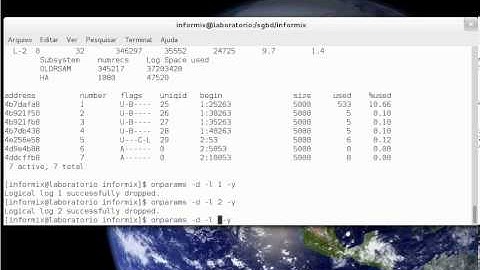 Separando Physical log e Logical log do ROOTDBS
