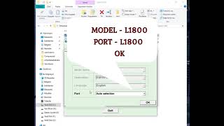 How to Reset Waste Ink Pad Counter for Epson L1800 How to Reset Waste Ink Pad Counter for Epson L1800