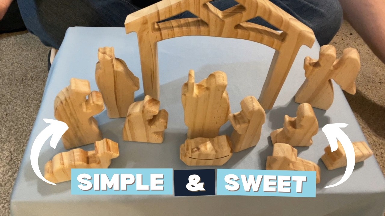 Nativity Scene Making Check out this simple Nativity scene | Product Review - YouTube