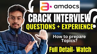 Amdocs Interview Questions | Interview Experience | How to Prepare | Selection Process | Kn Academy Wealth