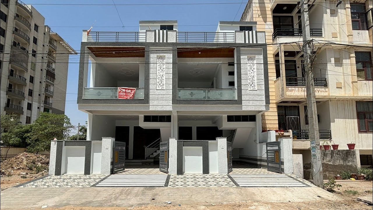 4 BHK Villa Double Story Villa Under 80 Lakhs JDA Approved Villa