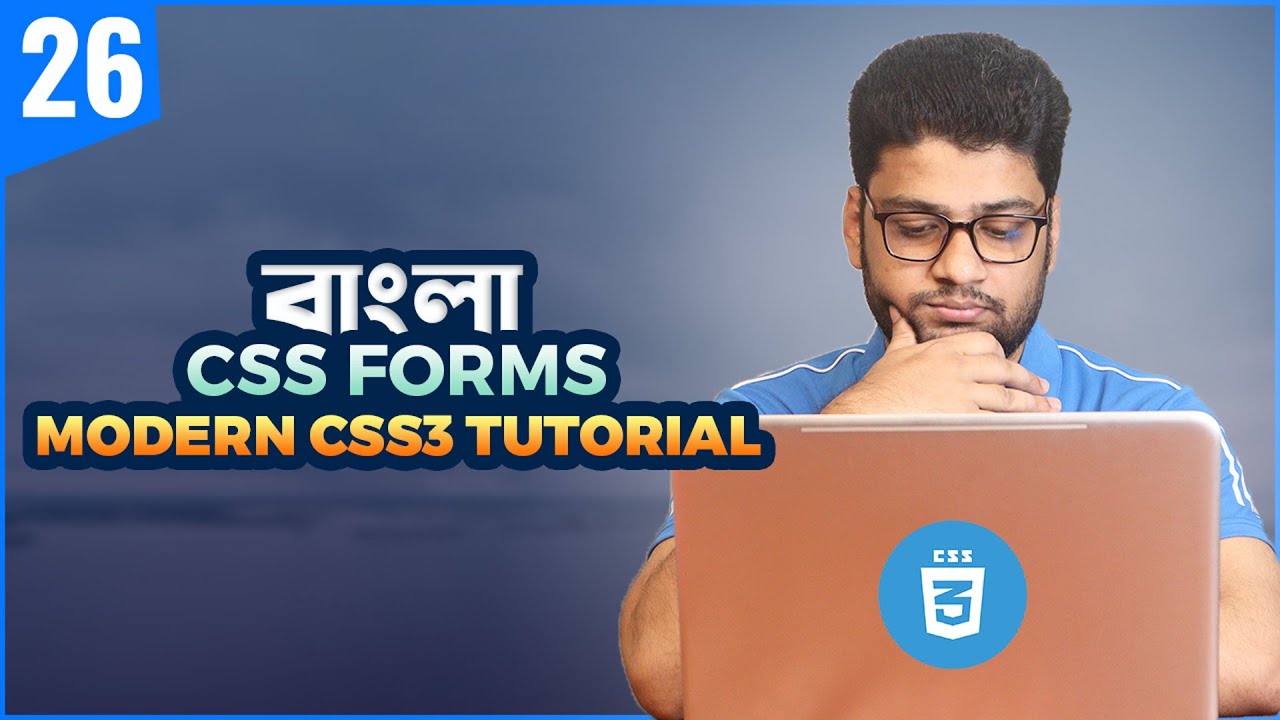 CSS Forms | CSS3 Tutorial For Beginners | Part 26 - YouTube
