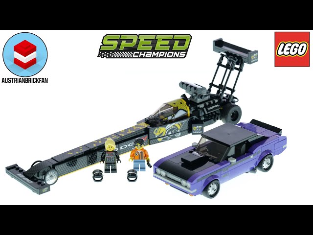 LEGO Speed Champions 76904 Mopar Dodge /SRT Dragster & 1970 Challenger T/A  - LEGO Speed Build Review - YouTube