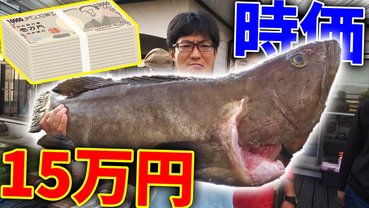 【海プロジェクト83】時価15万円の超高級魚を捌いて食べる！！