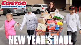 NEW YEARS EVE COSTCO HAUL | GETTING GROCERIES TO RING IN THE NEW YEAR