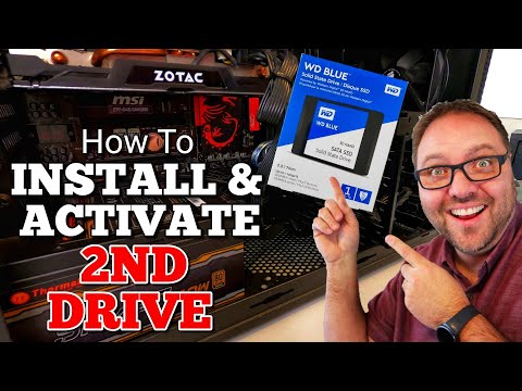 Video: How To Install Two Sata Disks