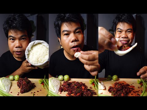 ASMR Thai | กินลาบเลือดขมๆ