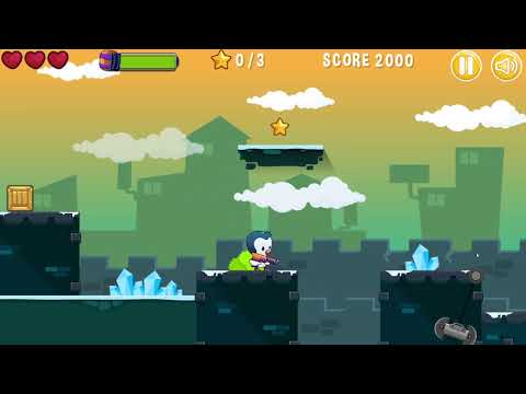 Super Penguboy gameplay video