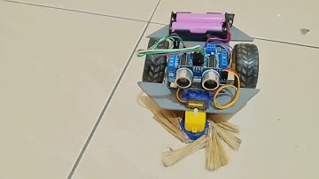 Robot Pembersih Lantai Berbasis Arduino Uno | Robot Avoider