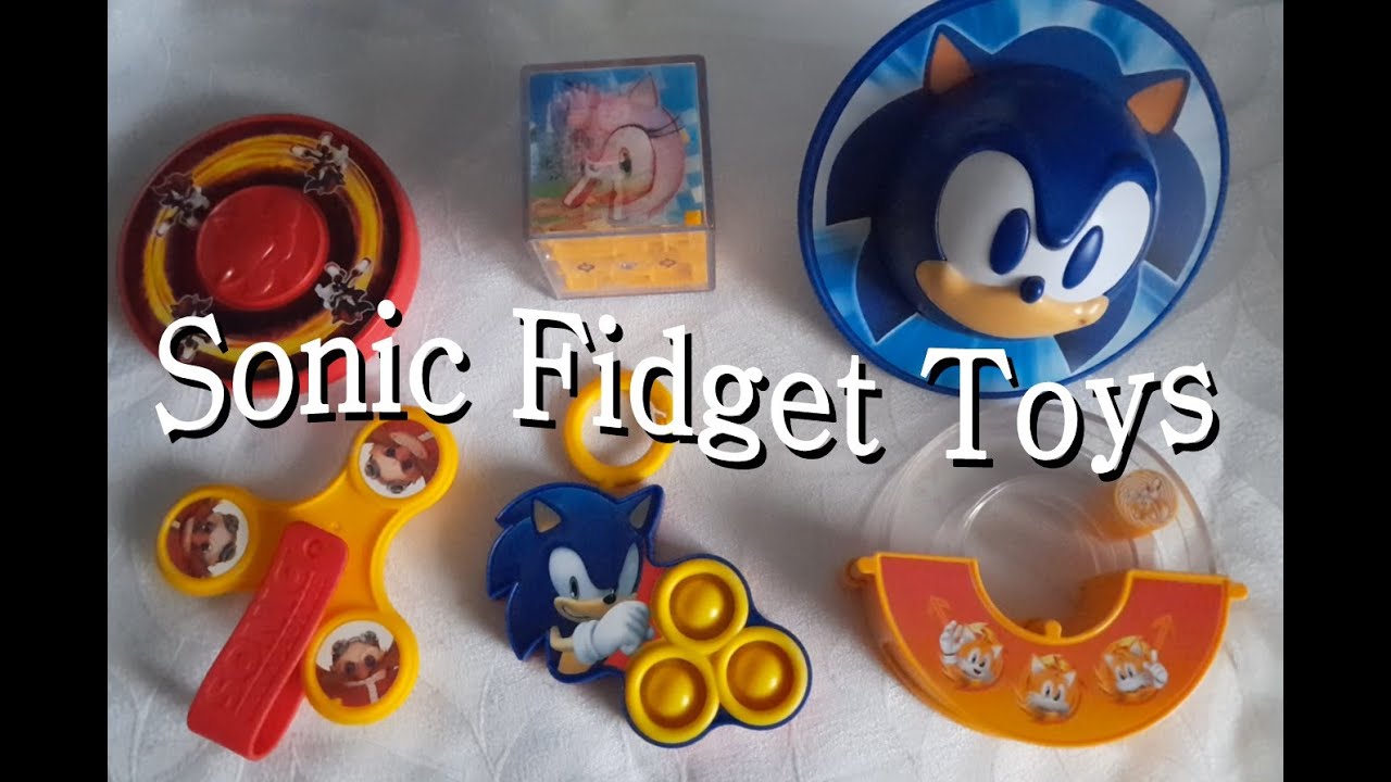 Sonic Spielzeug bei Burger King (King Jr. Meal Fidget Toys) - YouTube