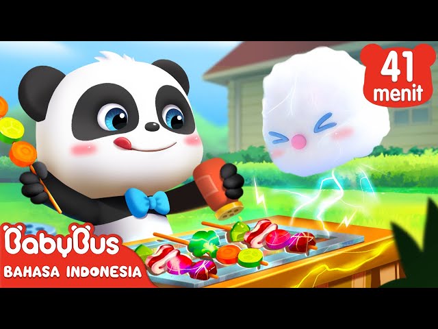 Awan Kecil Sangat Lucu dan Ajaib | Kartun Panda | Animasi Anak-anak | BabyBus Bahasa Indonesia class=