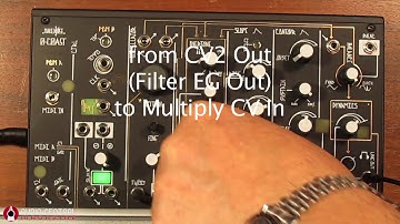 Moog Subsequent 37 CV & Gate Out in action