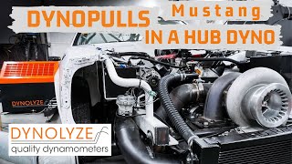 U.h.o Racing Mustang In Dynolyze Hub Dyno