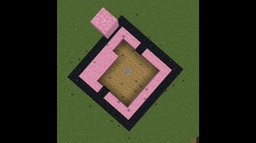 Mini build Pig #minecraft #lifehacks #gaming