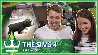 Jirka a Katka - THE SIMS 4 Psi a kočky - Máme veterinu