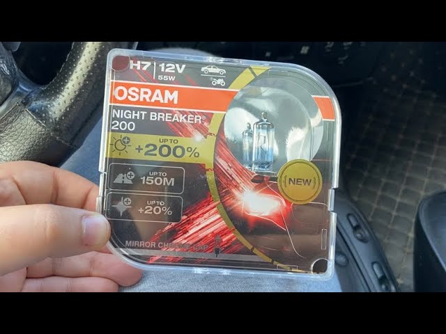 Osram Night Breaker Laser 200% Fitting & Road Test 