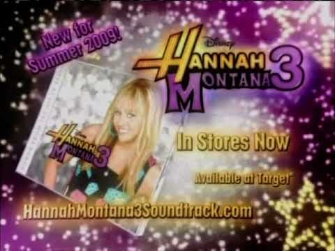 Hannah Montana Season 3 Soundtrack Commercial 2009