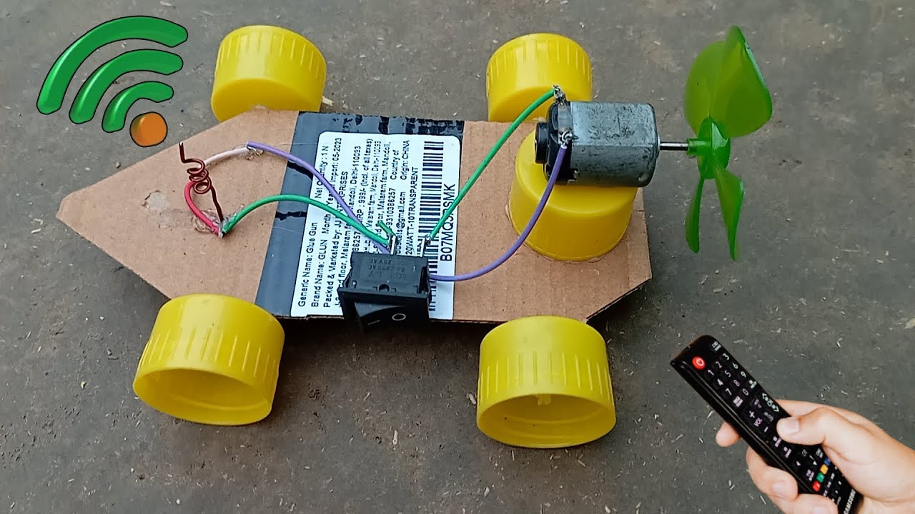 how-to-make-tv-remote-control-car-tv-remote-control-car-kaise-banaye
