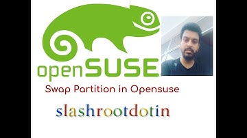 How to create and  remove swap partition in OpenSUSE Linux