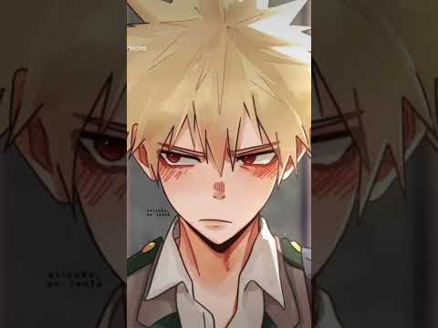 my bakugo impression