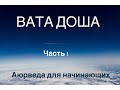 Вата Доша. Часть 1. Аюрведа для начинающих.