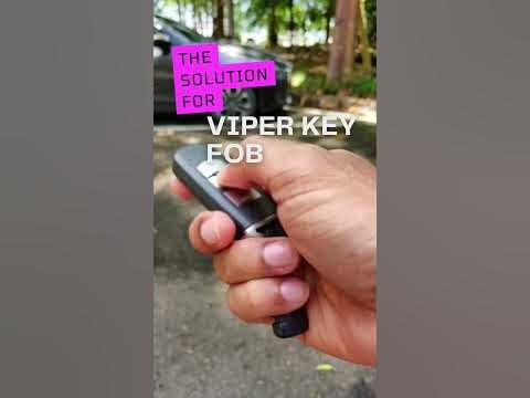 Your Viper Key FOB Not Working? Check Out These Tips! #shorts - YouTube